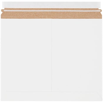 Box Partners 13 1/2 X 11" White Stayflats Lite Mailers Cs Of 200