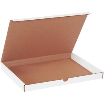 Box Partners 12 1/8 X 9 1/4 X 1" White Literature Mailers Pkg Of 50