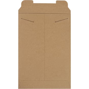 Box Partners 11 X 16" Kraft Stayflats Mailers Cs Of 100