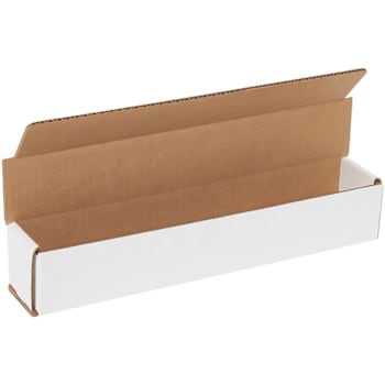 Box Partners 12 X 2 X 2" White Corrugated Mailers Pkg Of 50