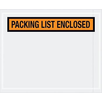 Image for Box Partners 4 1/2 X 5 1/2" Orange "Packing List Enclosed" Envelopes Cs Of 1000 from HD Supply