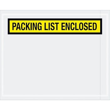 Image for Box Partners 4 1/2 X 5 1/2" Yellow "Packing List Enclosed" Envelopes Cs Of 1000 from HD Supply