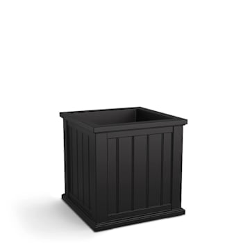 Image for Mayne Cape Cod 20x20 Square Planter - Black from HD Supply