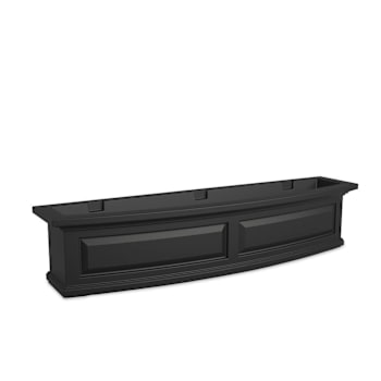 Mayne Nantucket 4ft Window Box - Black