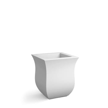 Image for Mayne Valencia 16x16 Square Planter  - White from HD Supply