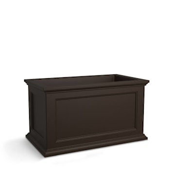 Mayne Fairfield 20x36 Planter  - Espresso