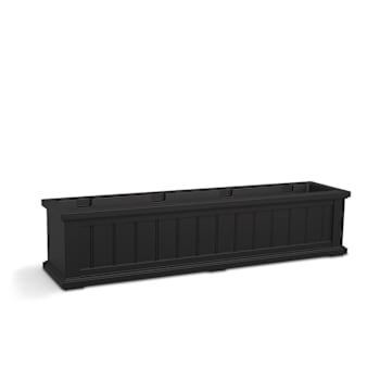 Image for Mayne Cape Cod 4ft Window Box - Black from HD Supply