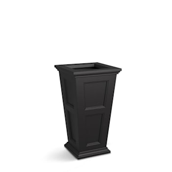 Image for Mayne Fairfield 28in Tall Planter - Black from HD Supply