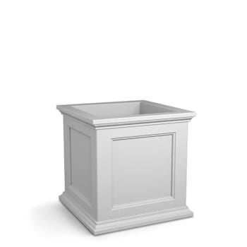 Image for Mayne Fairfield 20x20 Square Planter  - White from HD Supply