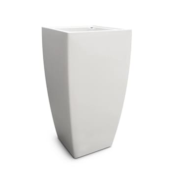 Image for Mayne Kobi 32in Tall Planter - White from HD Supply