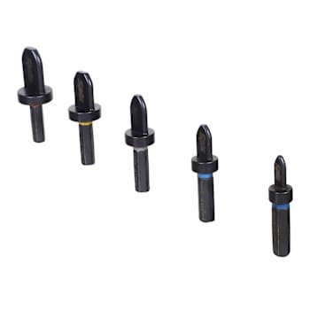 Diversitech 5-Piece Swaging Tool Set 1/4, 3/8, 1/2,  5/8, And 3/4 In