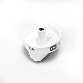 Image for Frigidaire Replacement White Control Knob For Range, Part # 5304491872 from HD Supply
