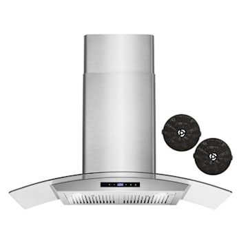 Image for Cosmo 36 In. Vista Collection 380 CFM Wall Mount Range Hood,cos-668as900-Dl from HD Supply