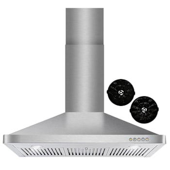 Image for Cosmo 36 In. Vista Collection 380 CFM Wall Mount Range Hood,cos-63190-Dl from HD Supply