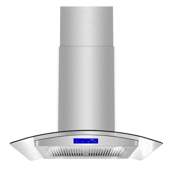 Image for Cosmo 30 In. Lumin Collection 380 CFM Ducted Island Range Hood,cos-668ics750 from HD Supply