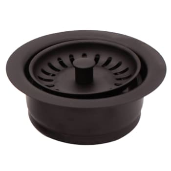 Westbrass 4-1/4" Brass Kitchen Sink Waste Disposal Flange/Strainer Basket Bronze