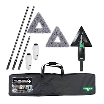 Unger Stingray Refillable Microfiber System Deluxe Kit – 11’