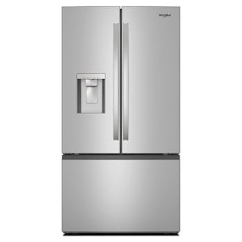 Whirlpool ENERGY STAR 30 cu. ft. 36 In. French Door Refrigerator With Ice Maker, Stainless Steel