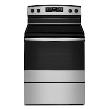 Amana 30 In. Electric Range With Extra-Large Oven Window In Stainless Steel