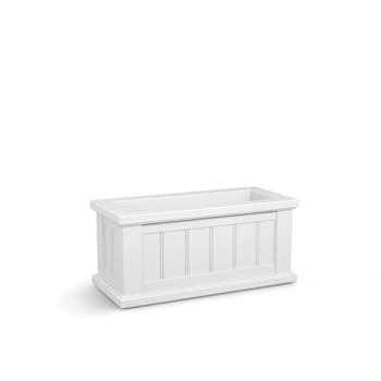 Image for Mayne Cape Cod 24x11 Planter - White from HD Supply