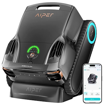 Image for Aiper Scuba X1 PRO Max All-In-One Robotic Pool Vacuum Cleaner Flexipath 2.0 from HD Supply