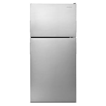 Image for Amana 18 Cu. Ft. Top Mount Refrigerator In Monochromatic Stainless Steel from HD Supply