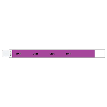 Rrd Adult Tyvek Alert Wristband 10" X 3/4"