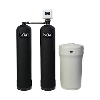 Novo 485 Series Water Softener/Filtration System W/Nvo485ufhto-200 Black Tank