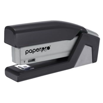 Image for Paperpro® Black/Gray One-Finger Compact Stapler from HD Supply