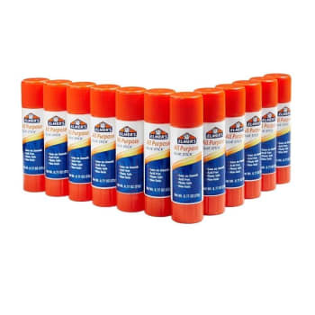 Image for ELMERS® 0.77 Oz Clear Office Strength Glue Stick, Package Of 12 from HD Supply