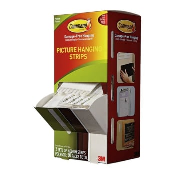 Image for Command™ White Picture Hanging Strips, Pack Of 50 from HD Supply