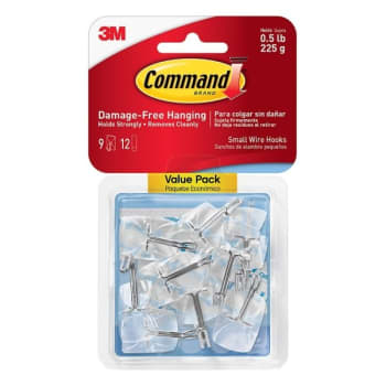 Image for Command™ Clear Small Wire Hooks 12-Pk from HD Supply