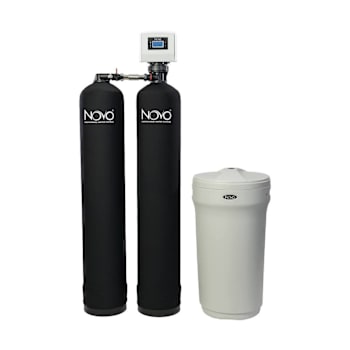 Novo 489 Series Water Softener/Filtration System W/Nvo489ufhto-150 Black Tanks