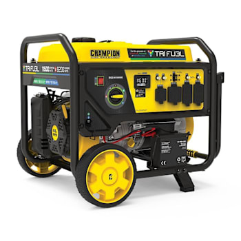 Image for Champion Power Equipment 9200-Watt Electric Start Tri Fuel Generator from HD Supply