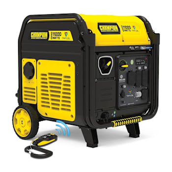 Image for Champion Power Equipment 11,000-Watt Wireless Remote Start Tri Fuel Generator from HD Supply