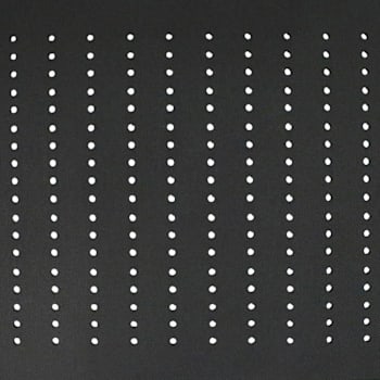 M+a Matting Cushion Complete Mat With Holes Black 4' X 8'