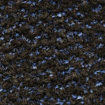 Image for M+a Matting Classic Microluxx™ Mat Blue/Black 4' X 6' Smooth Backing from HD Supply