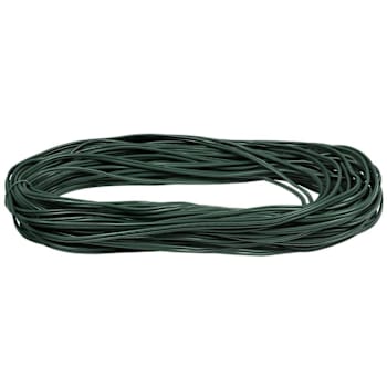 Wintergreen Lighting Outdoor Christmas Light Wire, 18 Gauge, Green, 100' Length