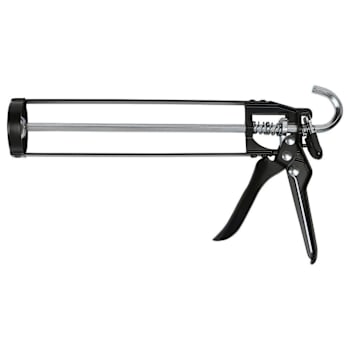 Irion Skeleton Caulk Gun, 7-1 Thrust Ratio, Black, 10 Oz.,