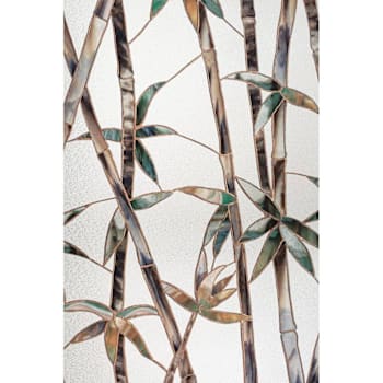 Artscape Window Film, Glass Bamboo, 24" X 36"