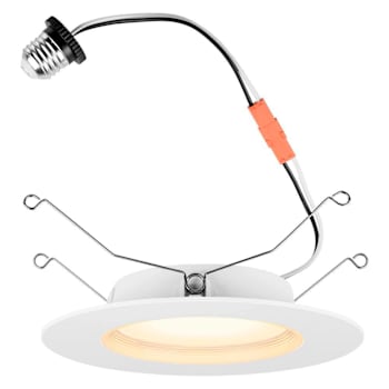 Image for Sylvania 4" LED Retrofit Downlight With Nightlight, E26, 5 CCT Select, 700 Lumen from HD Supply