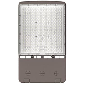 Ledone Area Light, Weather Resistant, 3 Cct, 277v, 50/80/100/150 Watts, Bronze