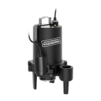 Maintenance Warehouse 1 HP H/D Grinder Pump W/Piggyback Tether Float Switch