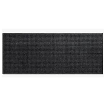 M+a Matting Waterhog® Squares Fashion Mat Charcoal 4'X8' Smooth Backing