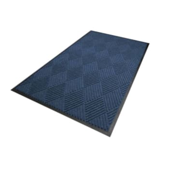 Image for M+a Matting Waterhog® Diamond Classic Mat Navy 3'X5' Smooth Backing from HD Supply