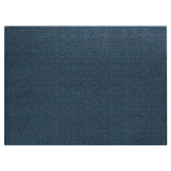 Image for M+a Matting Waterhog® Squares Classic Mat Navy 4'X8' Smooth Backing from HD Supply