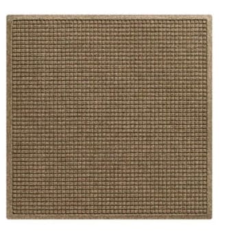 M+a Matting Waterhog® Squares Classic Mat Camel 6'X8' Smooth Backing