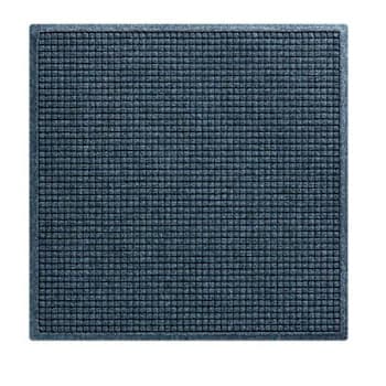 Image for M+a Matting Waterhog® Squares Fashion Mat Navy 4'X8' Smooth Backing from HD Supply