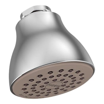 Moen Chrome One-Function 2 1/2" Diameter Spray Head Eco-Performance Showerhead
