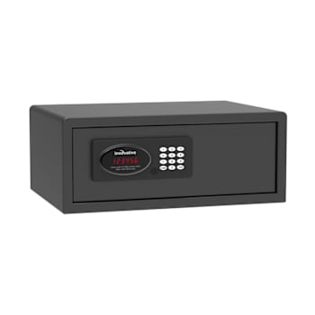 Innovative Front Load Safe, 17" Laptop Compatible, Lighted Keypad, Black